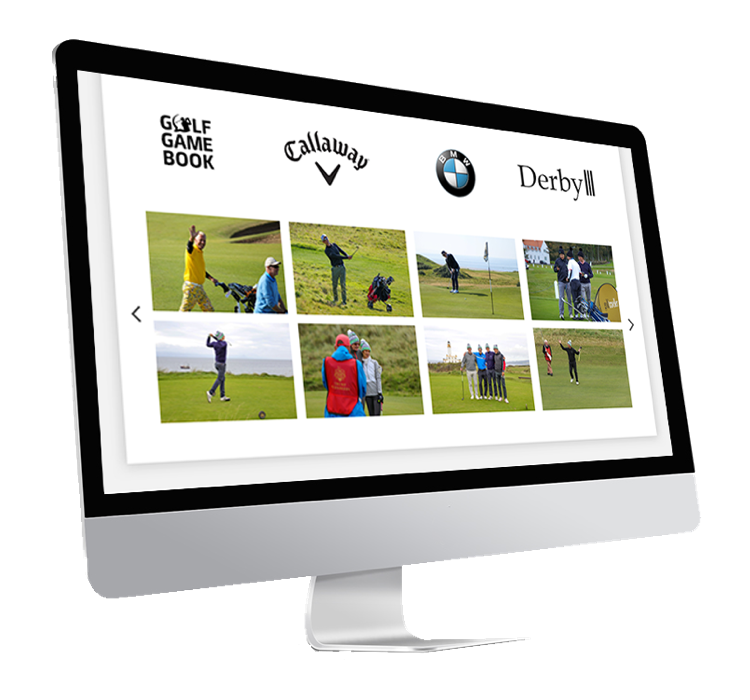 Tournament Manager Software allows the organizer to conveniently showcase sponsors and images taken from the event on the tournament site.