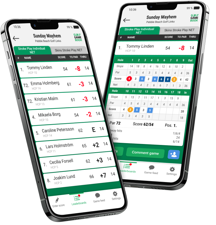 App - Golf GameBook